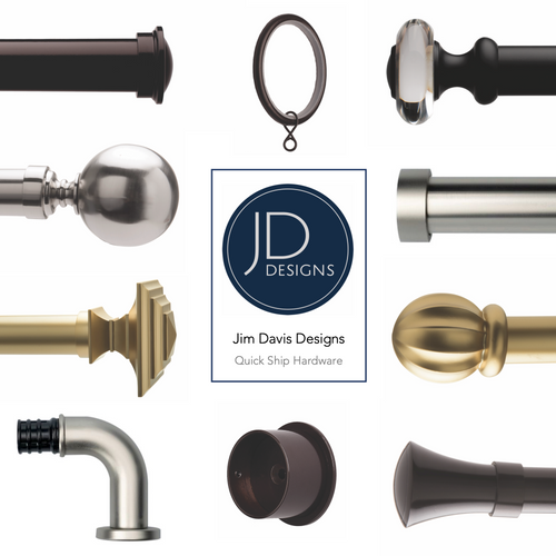 Quick Ship Drapery Hardware